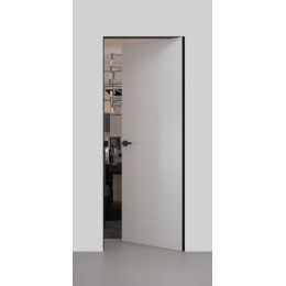 Двері прихованого монтажа Папа Карло iDoors Prime-AL Black INSIDE