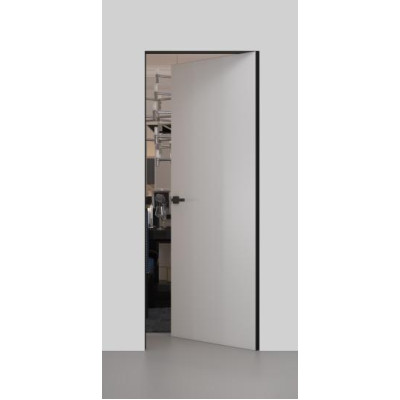 Двері прихованого монтажа Папа Карло iDoors Prime-AL Black INSIDE